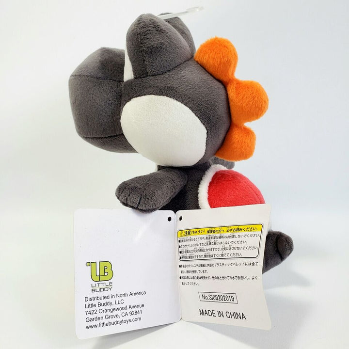 Little Buddy | Yoshi Black Official Super Mario All Star Collection 8" Plush