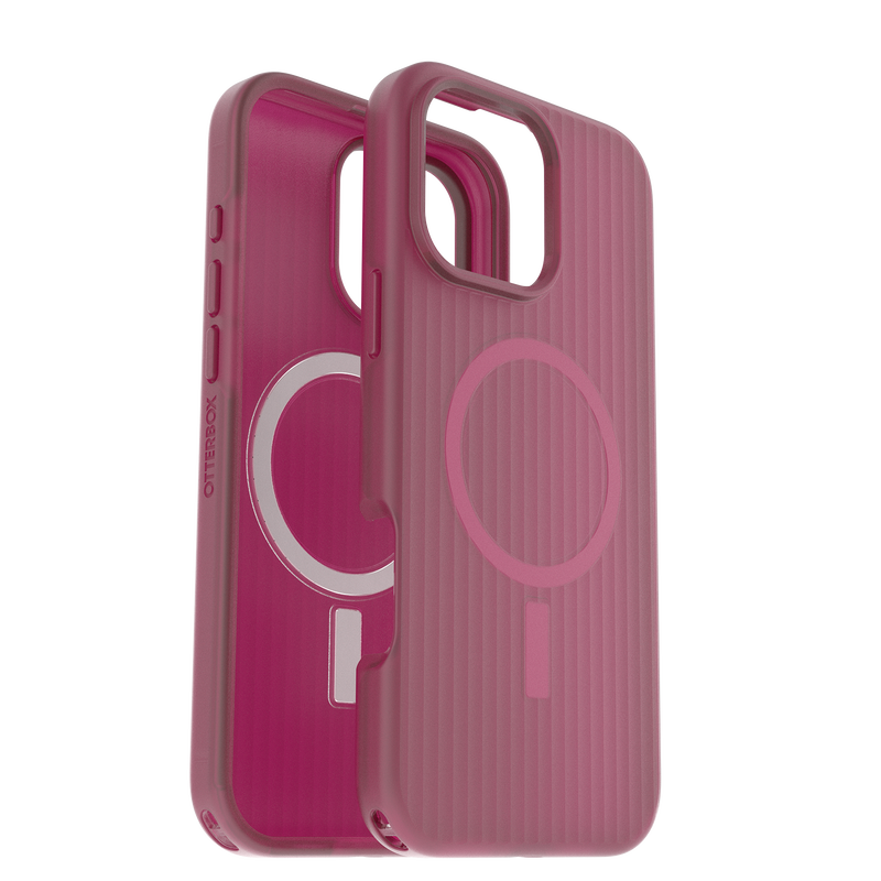 Otterbox | Symmetry Soft Touch iPhone 16 Pro Max w/ MagSafe Series Case - Pink - Glass Heart | 77-96615