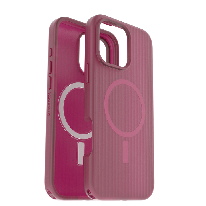 Otterbox | Symmetry Soft Touch iPhone 16 Pro Max w/ MagSafe Series Case - Pink - Glass Heart | 77-96615