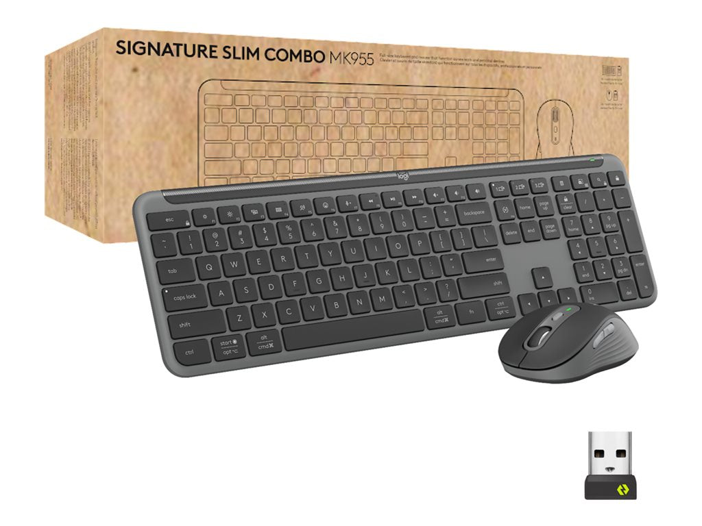 Logitech | Signture Slim Combo MK955 For Business - Black | 920-012427