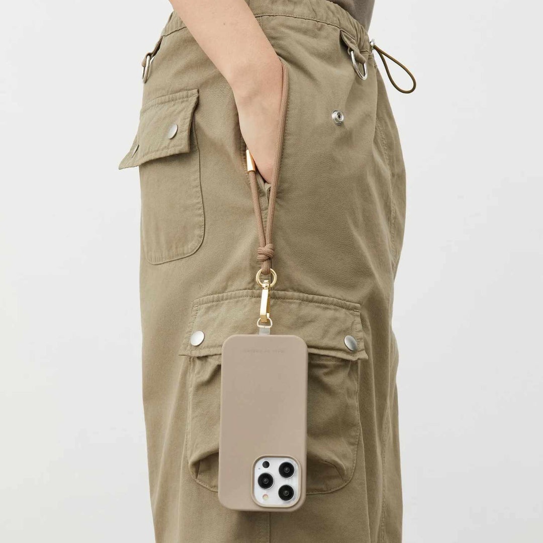 Ideal of Sweden | Phone Wristlet Strap - Beige | IDCDW128