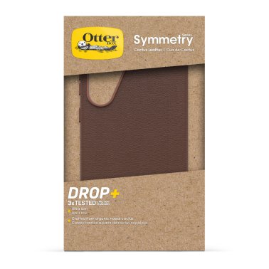 Otterbox | Symmetry Cactus Leather Series Case Samsung Galaxy S25+ - Brown Rich Adobe | 77-97447