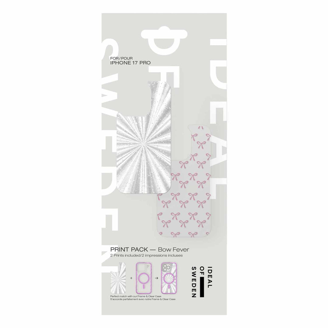 Ideal of Sweden | Print Pack iPhone 17 Pro - Bow fever | IDPP05555