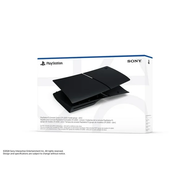 Sony | PlayStation PS5 Slim - Standard Ed. Console Cover - Midnight Black | 1000041318