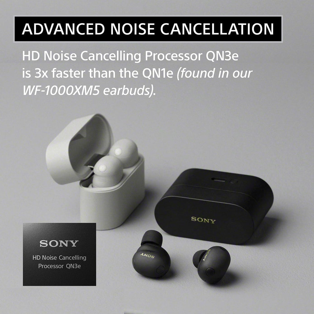 Sony | The Best Truly Wireless In-Ear Noise Cancelling Earbud - Black | WF-1000XM6