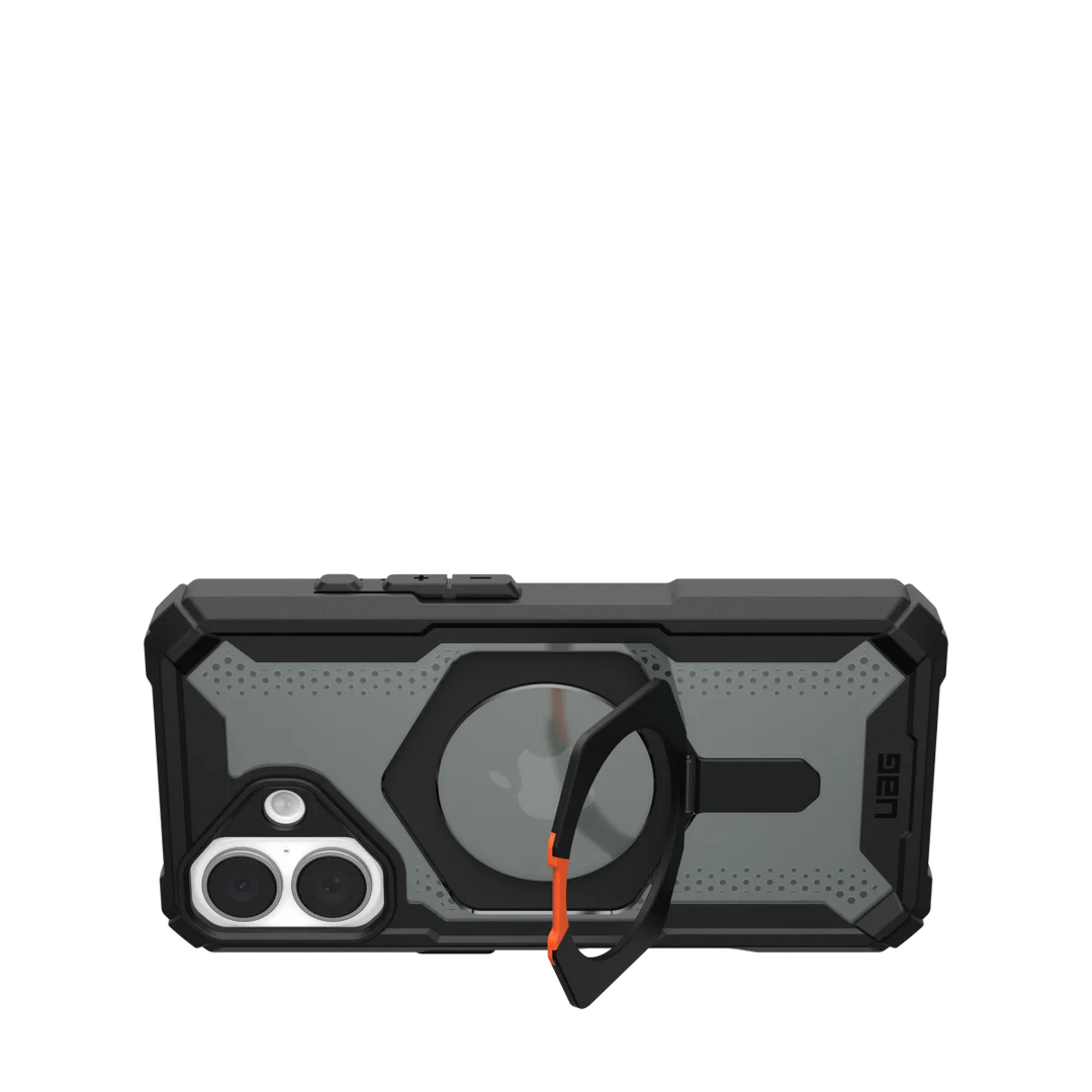//// UAG | Plasma XTE Kickstand MagSafe Case iPhone 16 - Black/Orange | 15-13189