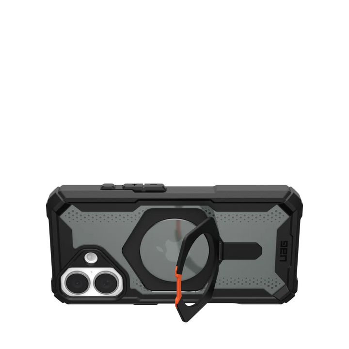 //// UAG | Plasma XTE Kickstand MagSafe Case iPhone 16 - Black/Orange | 15-13189