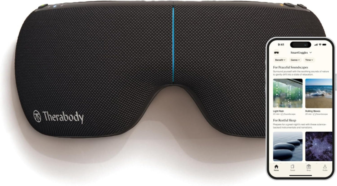 Therabody | Smart Goggles - Black (2nd Generation) | SG0004133-2A10