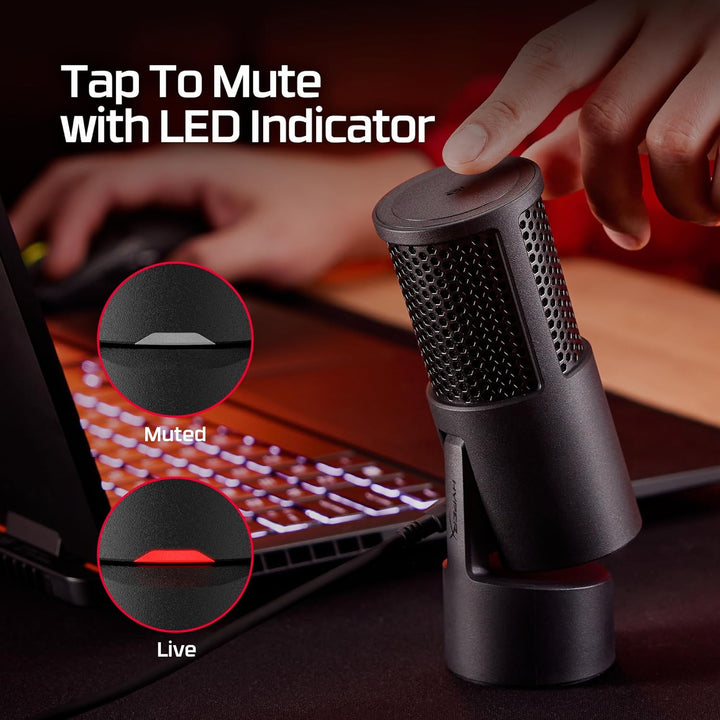 HyperX | SoloCast 2 Microphone - Black | AR0A0AA