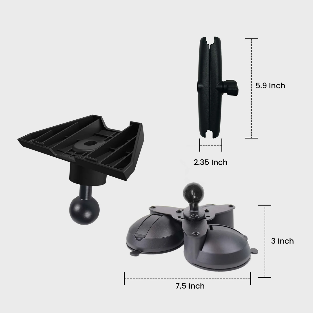 Mighty Mount | Triple Suction Cup Mount For Starlink Mini | M9560-A3