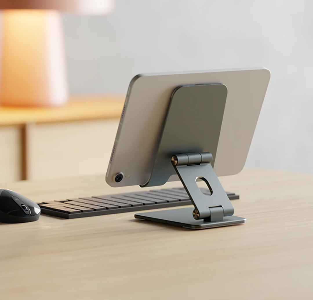 LOGiiX | Universal Folding Tablet Stand - Graphite Grey | LGX-14063