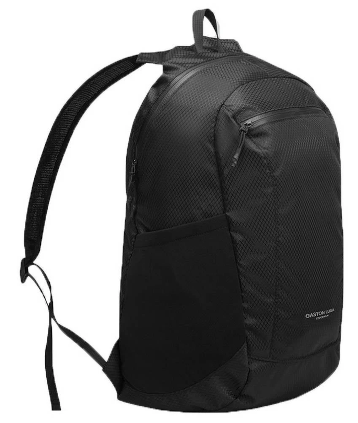 Gaston Luga | Lightweight Packable Backpack - Black | LWPBPBK