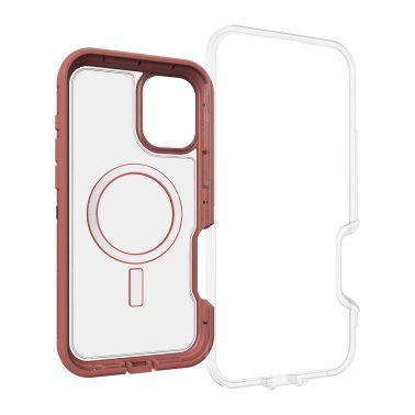 //// OtterBox | Defender XT Pro w/ MagSafe Series Case iPhone 16 Plus - Clear /Red Dust Bowl | 15-12963