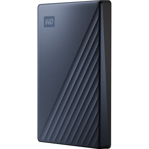 WD | My Passport Ultra 6TB USB-C/USB 3.0 External Hard Drive - Blue | WDBEJA0060BBL-WESN