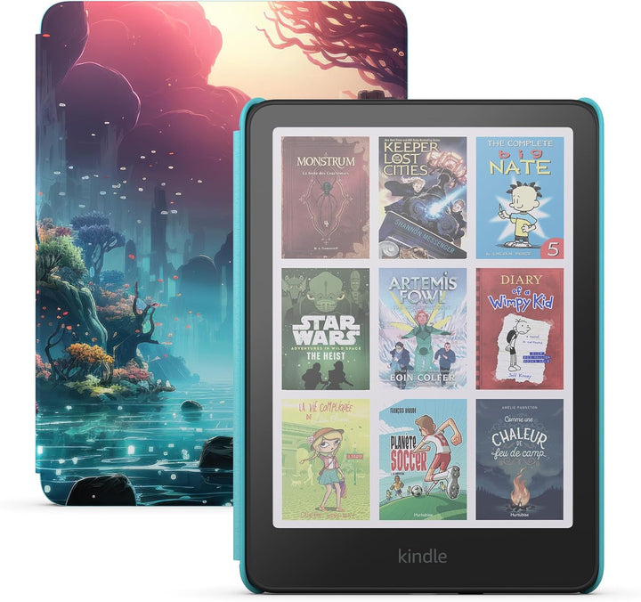 Amazon | Kindle Colorsoft Kids 16GB First Kindle for Kids W/Cover - Fantasy River | B0DZ8VLHLC