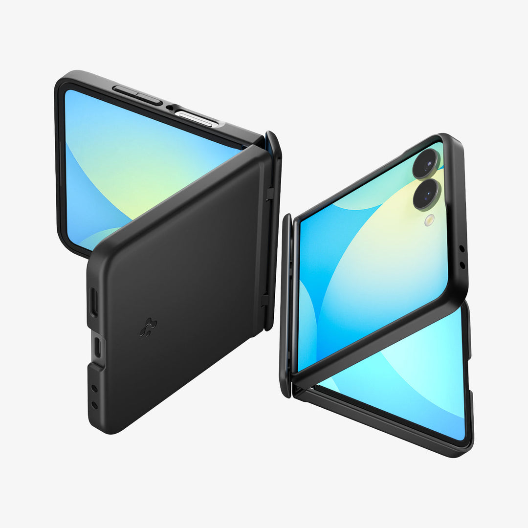 Spigen | Thintect Pro Samsung Galaxy Z Flip 7 - Black | SGPACS09779