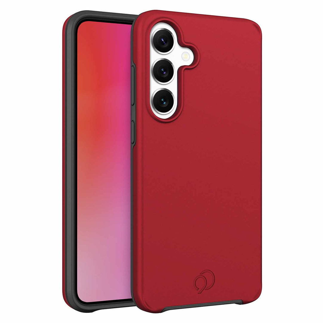 Nimbus9 | Cirrus 3 Compatible with MagSafe Case for Samsung Galaxy S25+ / S24+ - Crimson | 120-9346