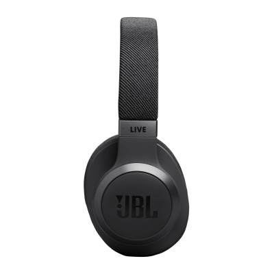 JBL | Live 770NC Wireless Over-Ear True Adaptive Headphones - Black | JBLLIVE770NCBLKAM