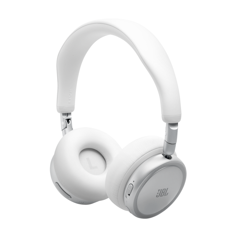 JBL | Live 680NC Wireless On-ear Noise Cancelling Headphones - White | JBLLIVE680NCWHTAM