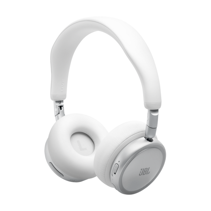 JBL | Live 680NC Wireless On-ear Noise Cancelling Headphones - White | JBLLIVE680NCWHTAM