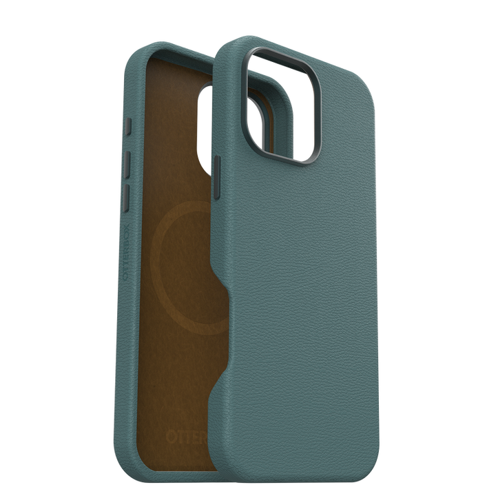 OtterBox | Symmetry Cactus Leather iPhone 16 Pro Max - Sagebrush (Green) | 77-96323