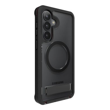 ZAGG | Graphene Rainier Snap Kickstand for Samsung Galaxy S26+ - Smoke Black | 0702321391