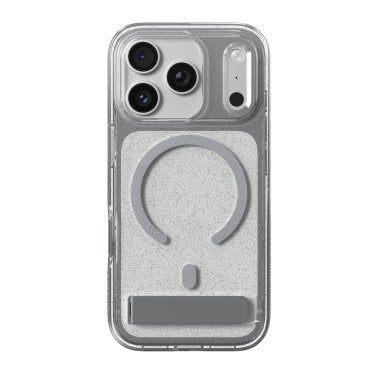 ZAGG | Graphene Milan Snap iPhone 18 Pro/17 Pro Kickstand Case - Glitter Silver | 702322599