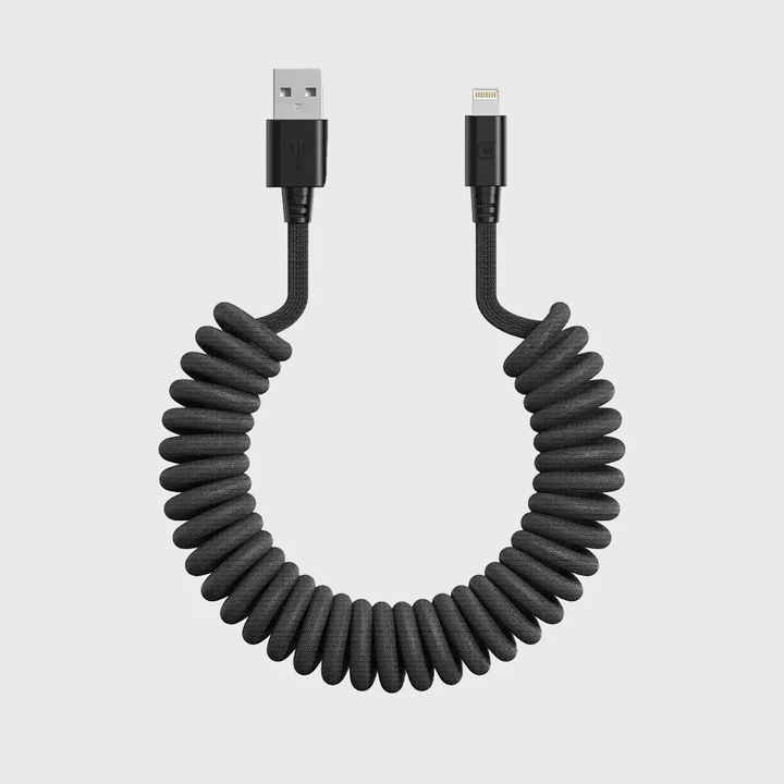 Caseco | Road Ready Coil Cord (USB-A to Lightning) | C0520-50