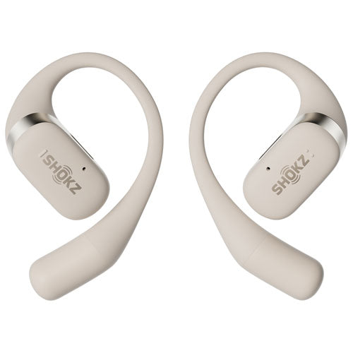 Shokz | OpenFit 2 Open-Ear True Wireless Earbuds - Beige | T920-ST-BG-CA-326