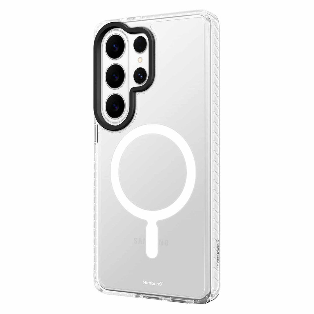 Nimbus9 | Phantom 3 Case w/Magnets for Samsung Galaxy S26 Ultra - White | N9P3MSSAMGS26UCL