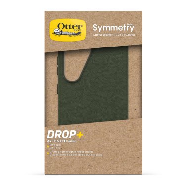 Otterbox | Symmetry Cactus Leather Series Case Samsung Galaxy S25 - Green Cactus Grove | 77-97388