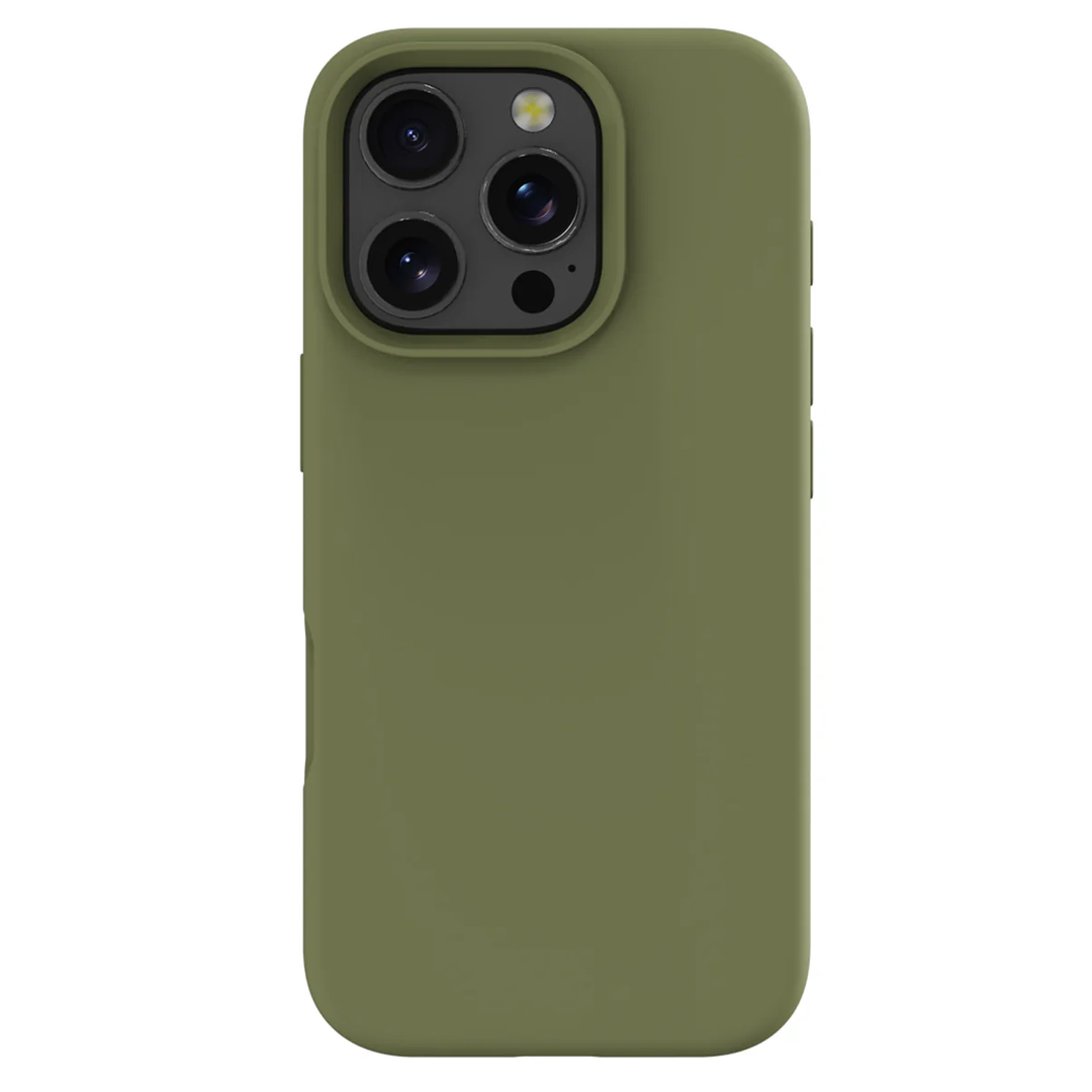 Blu Element | Silicone w/MagSafe iPhone 16 Pro Max - Olive | 120-8638