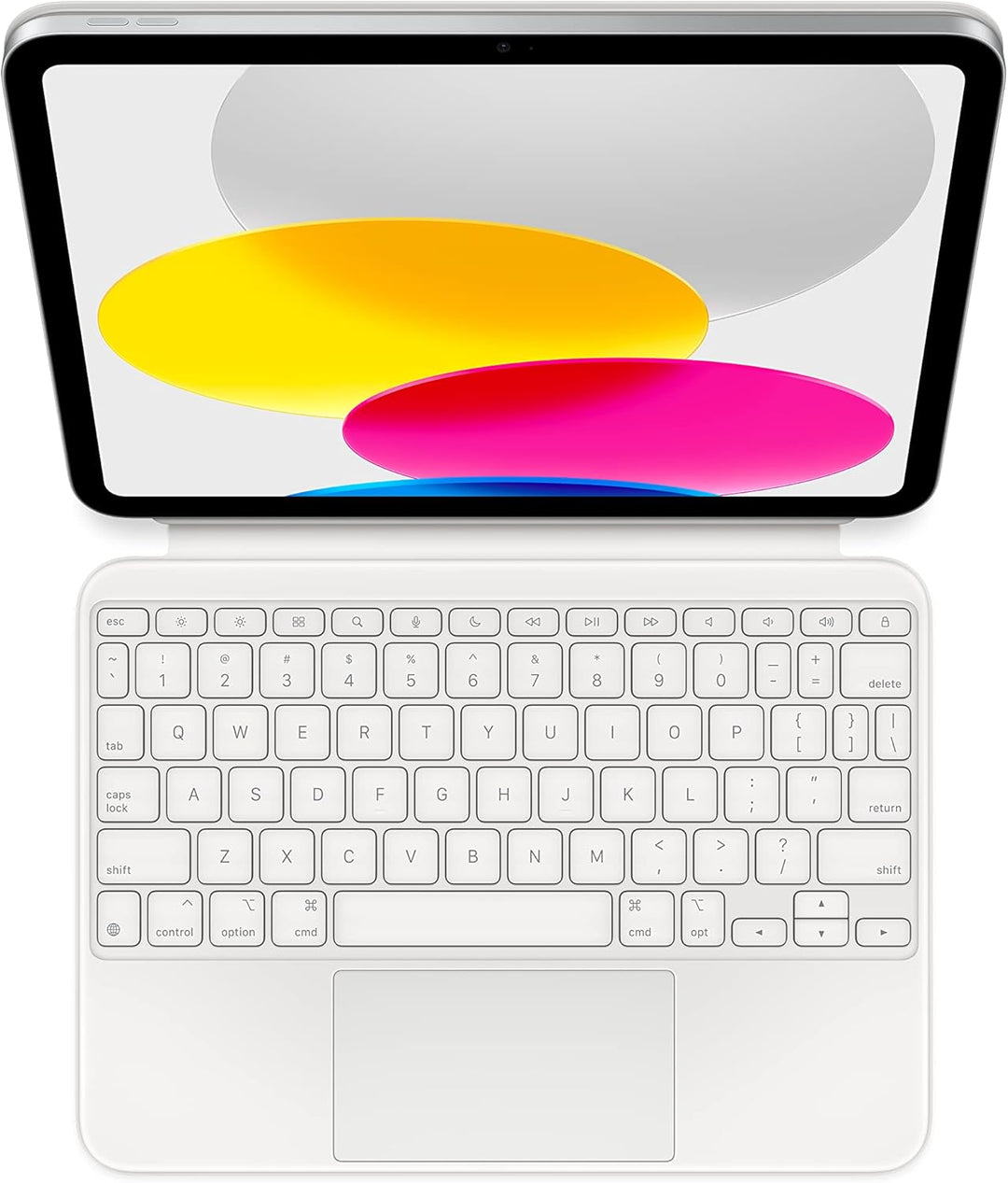 Apple | Magic Keyboard for iPad A16 - White | MQDP3LL/A