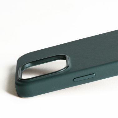 Mujjo | Full Leather w/MagSafe Case iPhone 16 Pro Max - Livid Green | 15-13837