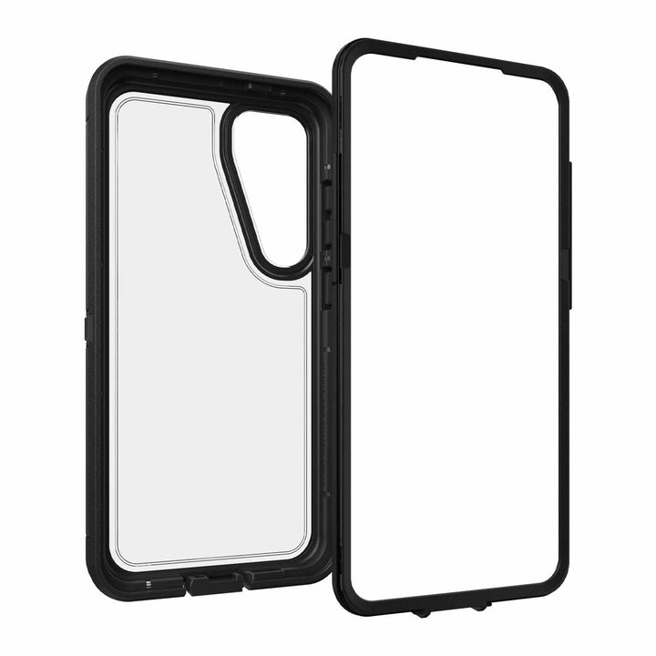 Otterbox | Defender XT Series Clear Case w/ MagSafe Samsung Galaxy S24+ - Clear/Black (Dark Side) | 77-94721
