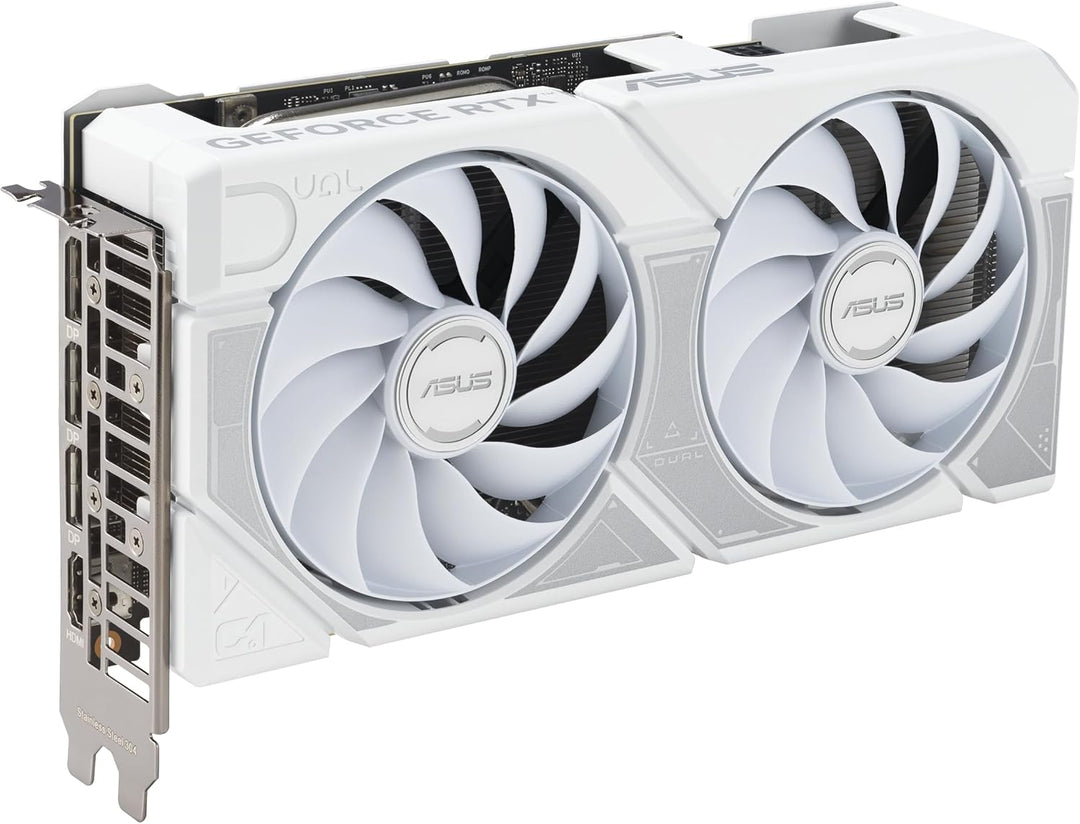 ASUS | Dual GeForce RTX 5060 Ti 16GB GDDR7 OC Edition - White  | DUAL-RTX5060TI-O16G-WHITE