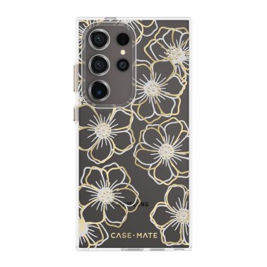 Case-Mate | Floral Gems Case Samsung Galaxy S24 Ultra - Gold | 15-12350