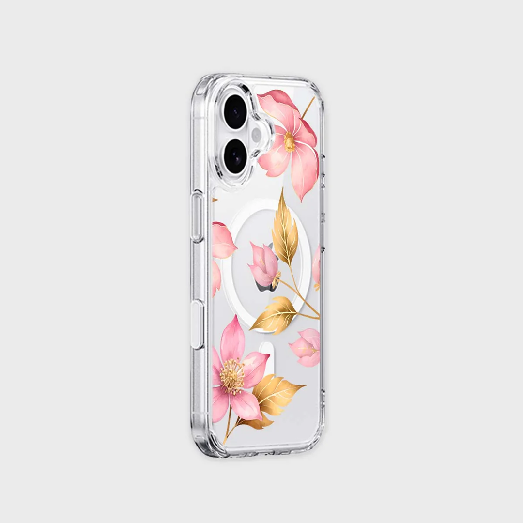 Caseco | Pink Wildflower iPhone 17 - Floral | ED24E5-PK
