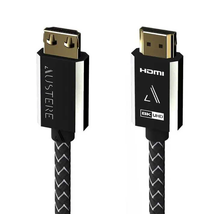 Austere | VII Series 8K HDMI 2.1 ARC Cable 8.2 ft / 2.5m - Black | 7S-8KHD2-2.5M