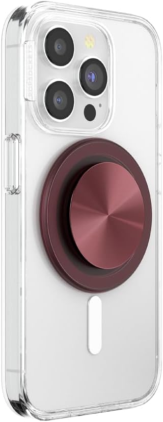 PopSockets | MagSafe PopGrip Aluminum Radial - Oxblood | PS-807239