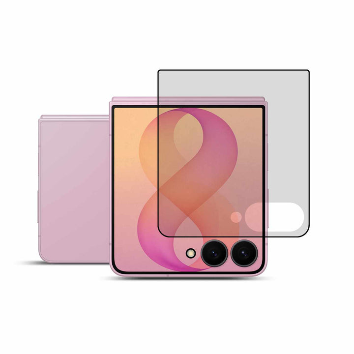 22 Cases | Privacy Full Glue Full Cover Screen Protector for Samsung Galaxy Z Flip 8/Z Flip7 | 22PPSPFLIP8