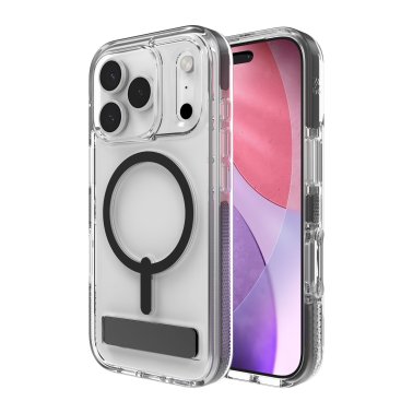 ZAGG | Graphene Santa Cruz Snap  iPhone 17 Pro Kickstand Case - Black | 702318946