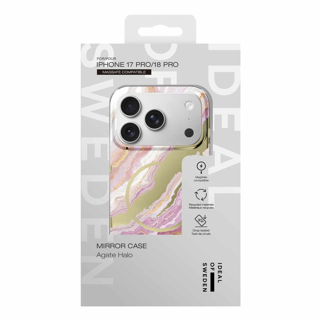 Ideal of Sweden | Mirror MagSafe Case iPhone 18 Pro /17 Pro - Agate Halo | IDMRCMSI2661P628