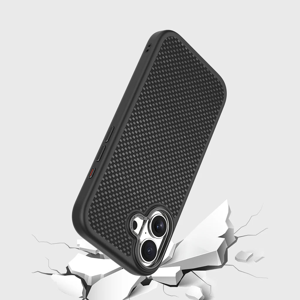 Caseco | Aramid Fiber Weave Pattern iPhone 17 - Black | C28E5-51