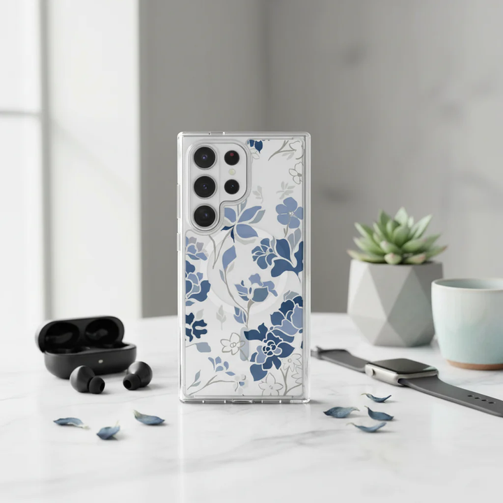 Caseco | Case for Samsung S26 Ultra - Blue Pattern | ED24F4-BP