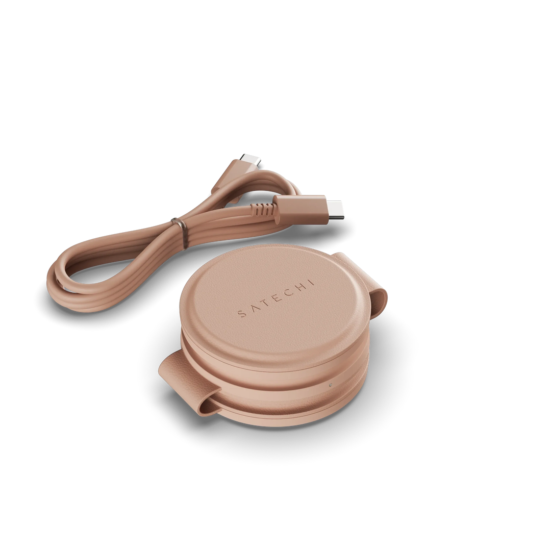Satechi | OntheGo 3-in-1 Wireless Charger - Desert Rose | ST-QTG31R