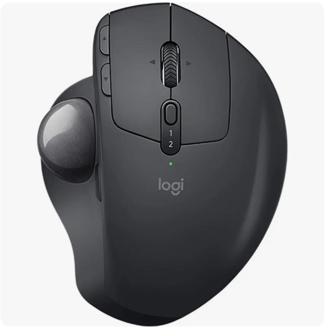 Logitech | MX ERGO Plus Wireless Trackball Mouse - Black | 910-005178