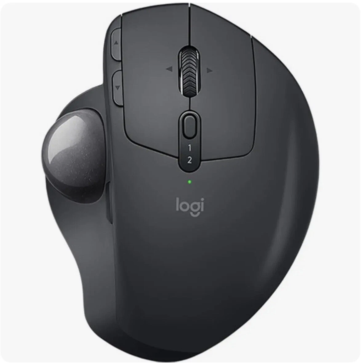 Logitech | MX ERGO Plus Wireless Trackball Mouse - Black | 910-005178
