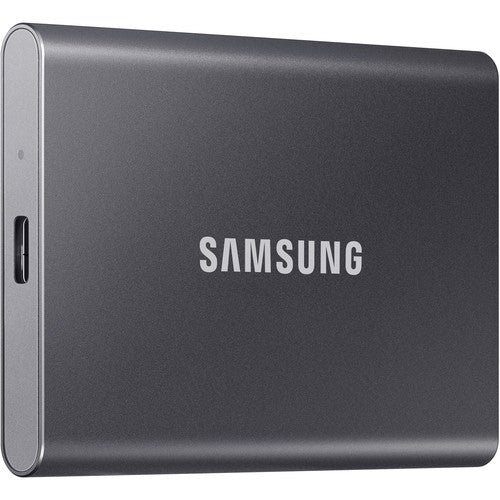 Samsung | USB 3.2 Gen. 2 T7 500GB Portable SSD - Grey /OPEN BOX | MU-PC500T/AM-STOB
