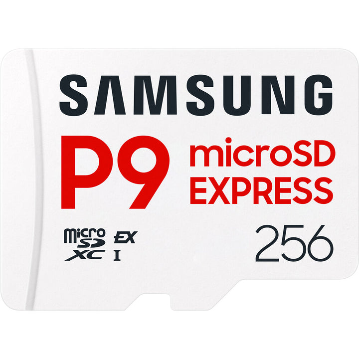 Samsung | P9 Express 256GB 800MB/s MicroSDXC Memory Card | MB-MK256T/AM